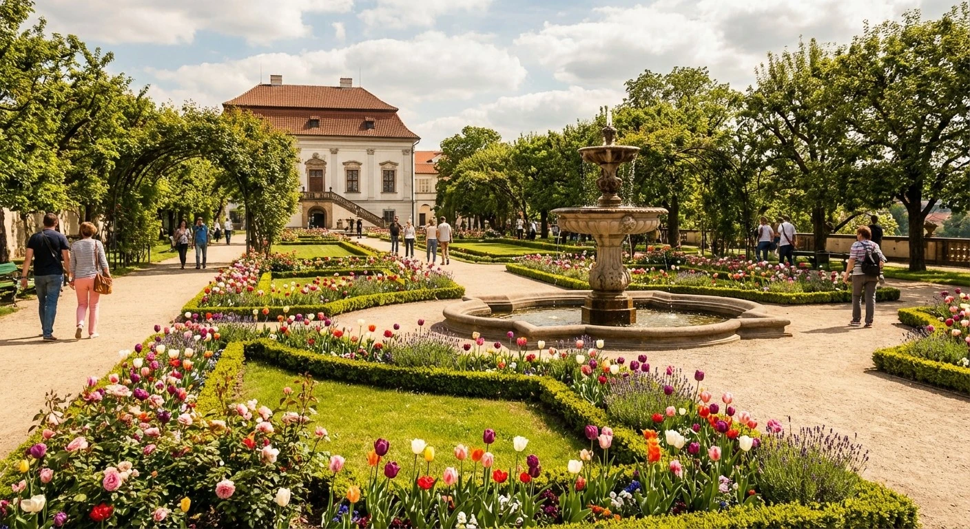Jardins Royaux Château de Prague