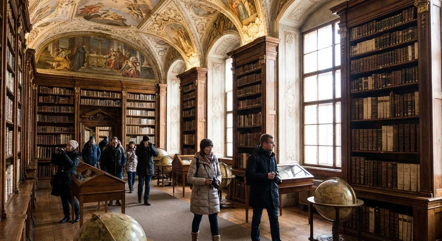 Bibliothèque Château de Prague