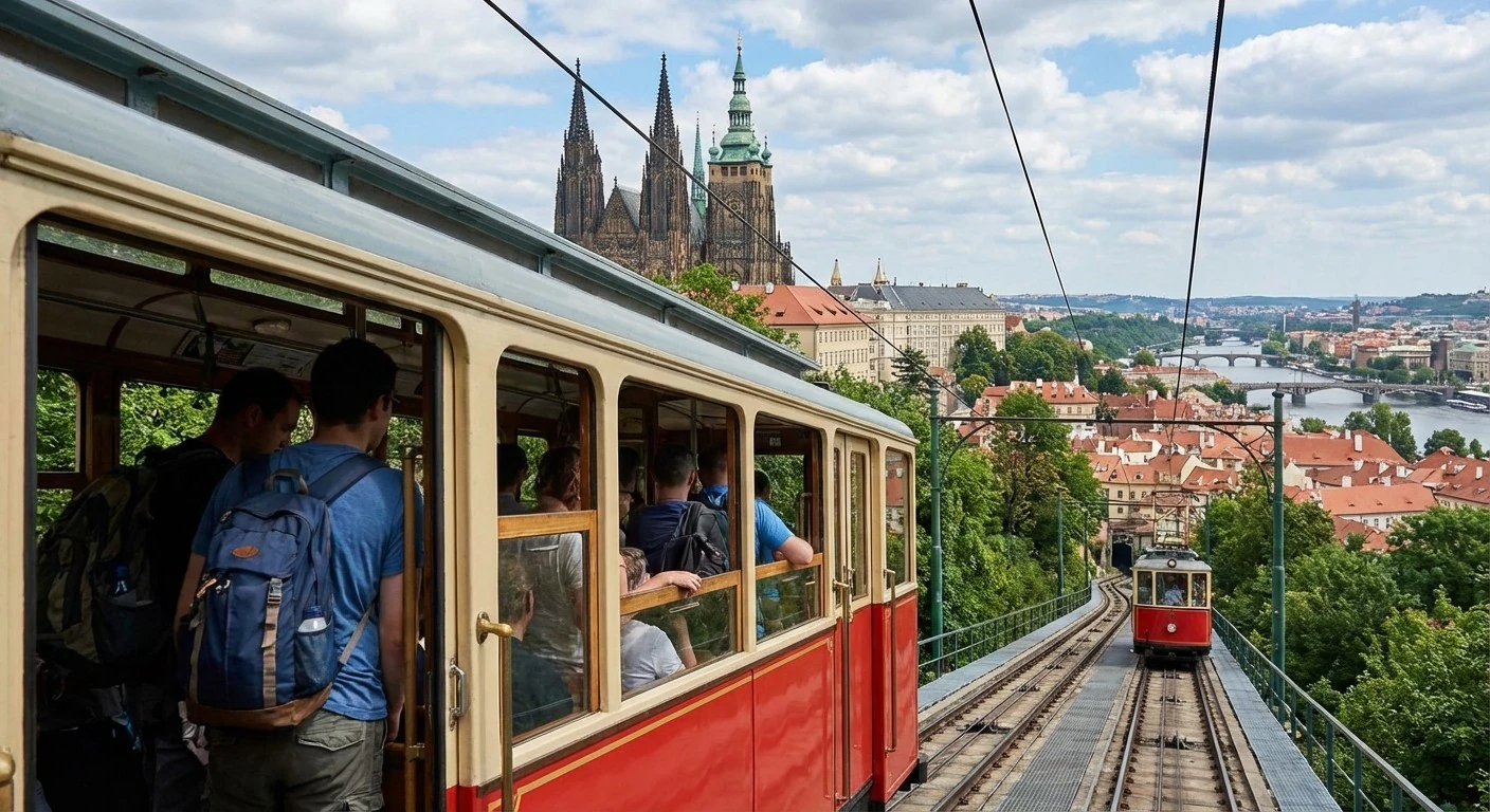 Funiculaire Château de Prague