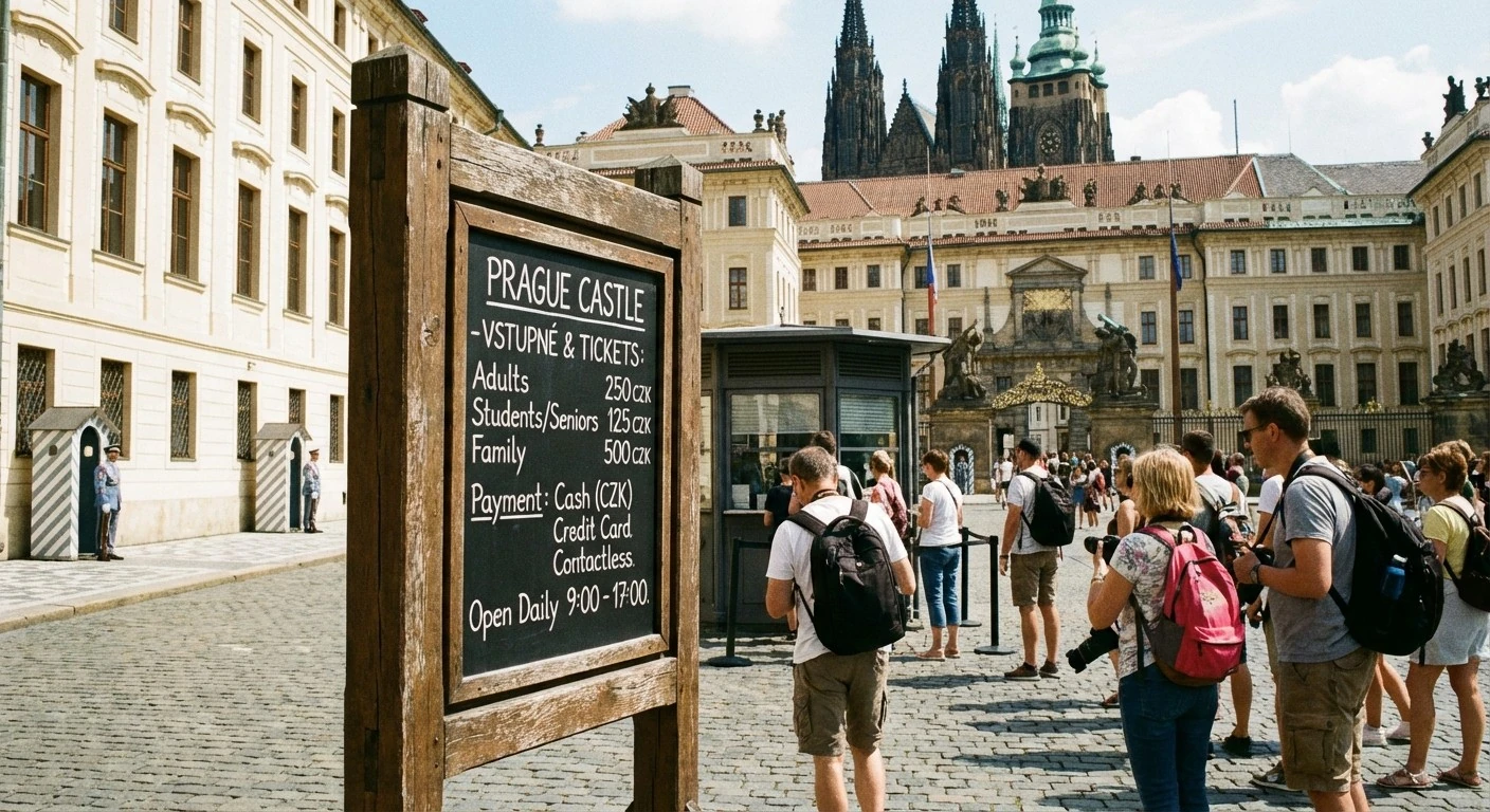 Le Château de Prague Est-il Payant